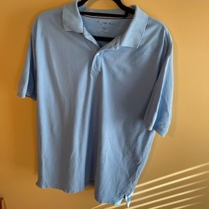 Mens Polo Shirt Blue Gently Used Size XL